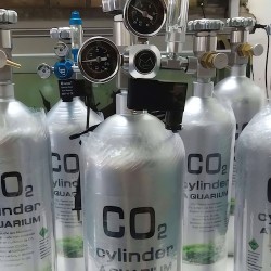 Bình CO2 bạc cho hồ thủy sinh