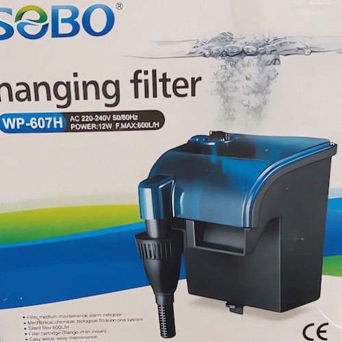 Lọc thác 607 kết hợp lọc váng cho hồ cá
